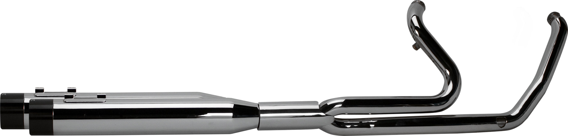 Comp S 2in1 W/Ghost Touring M8 Chrome W/Black End Cap