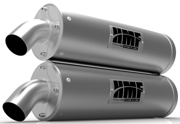 Titan Series Exhaust Full Sys Blackout Side Mount