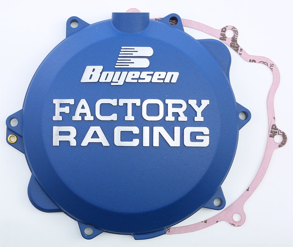 Factory Racing Clutch Cover Blue
