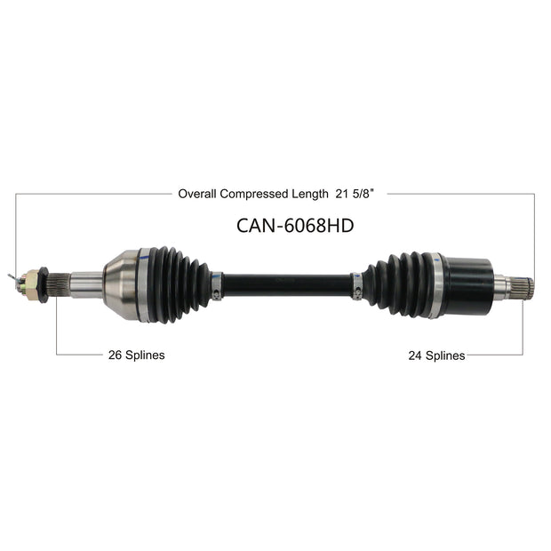 Hd 2.0 Axle Rear Left