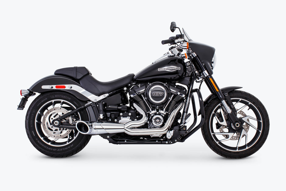 Turnout 2 1 Chrome W/Chrome Tip M8 Softail