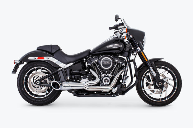Turnout 2 1 Chrome W/Chrome Tip M8 Softail