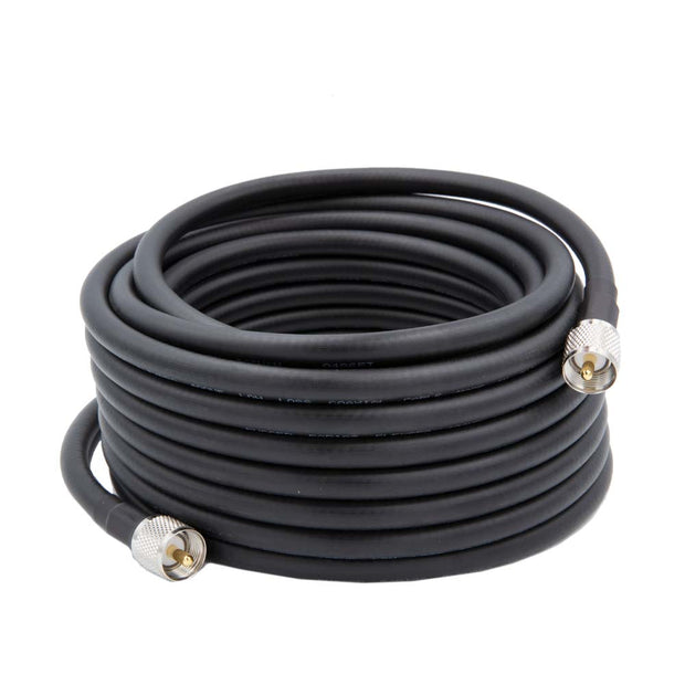 HD Flag Pole Antenna Coax Cable for Base Camp and Base Stations 25 Foot
