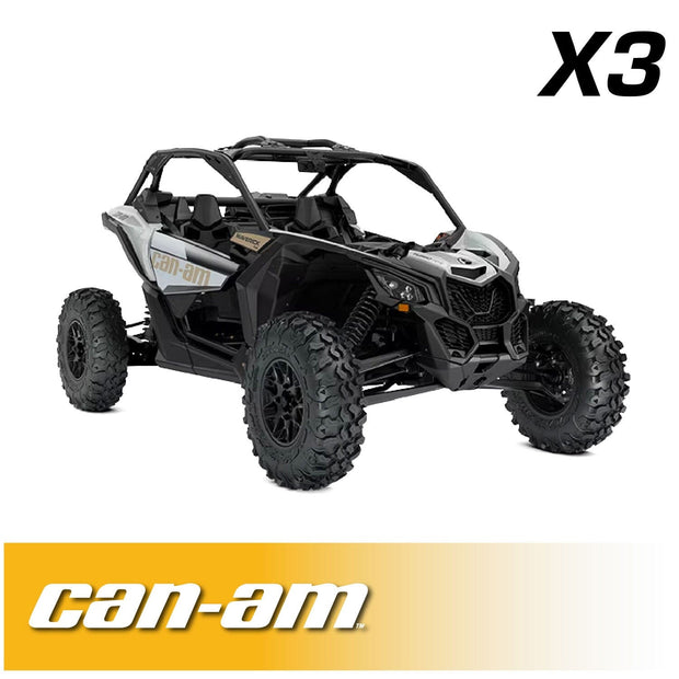 Can-Am Maverick X3 Complete Communication Kit with Bluetooth Intercom and 2-Way Radio 696 PLUS / M1 VHF Business Band / Dash Mount