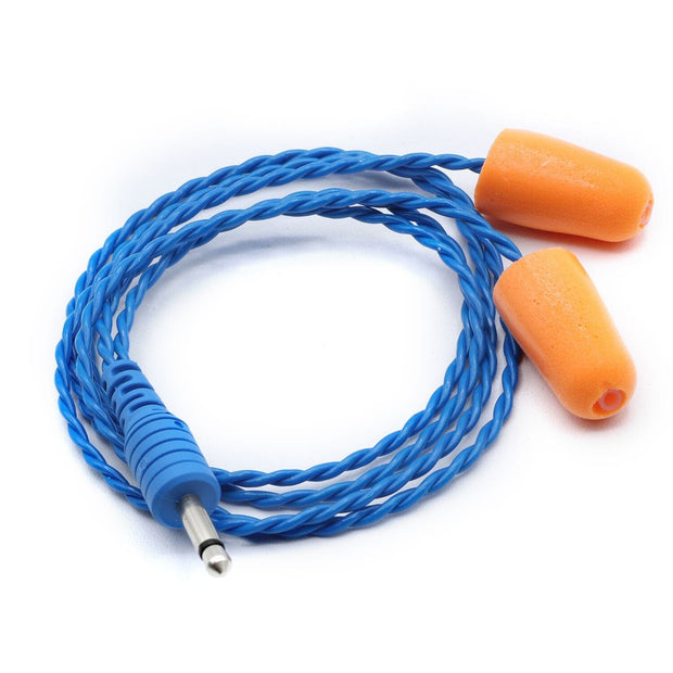 Challenger II Racing Foam Ear Bud Speakers with 1/8  Mono Plug