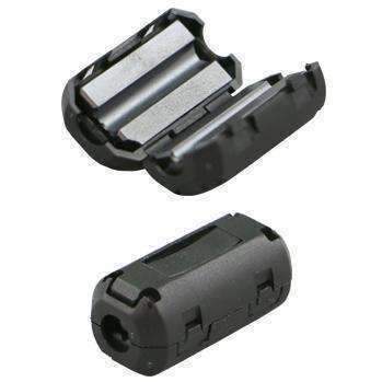 Clamp On RF Noise Reducing Filter Choke Clip Small (3mm and Under)