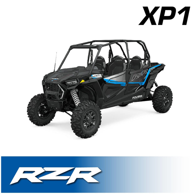 Polaris RZR XP 1000 Complete Communication Kit with Bluetooth Intercom and 2-Way Radio 696 PLUS / M1 VHF Business Band