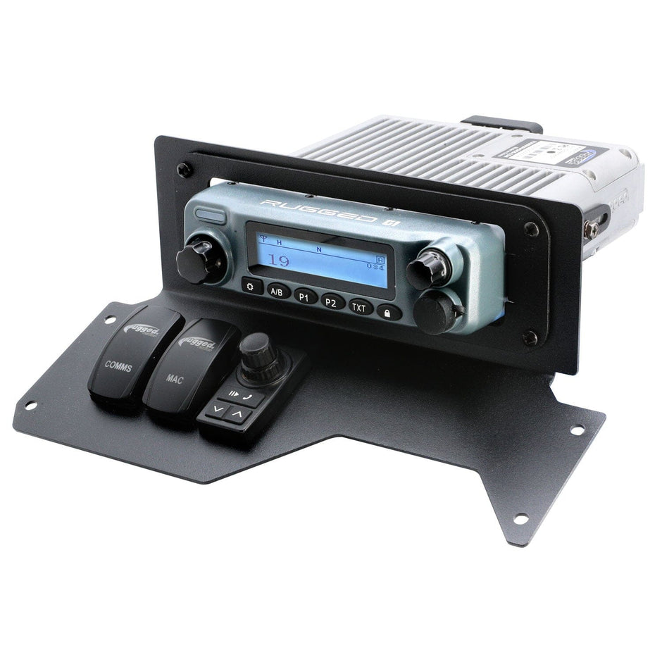 Polaris Xpedition Complete Communication Kit with Bluetooth Intercom and 2-Way Radio 696 PLUS Remote Head Intercom / M1 VHF Business Band