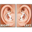 Rubber Ear Mold Buds for Acoustic Tubes Left Ear / Dark Color