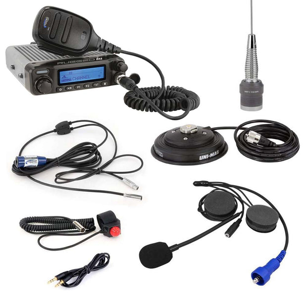 Single Seat Kit with Digital Radio Helmet Kit