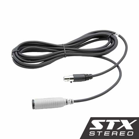 STX STEREO Straight Cable to Intercom (Select Length) 12  Feet