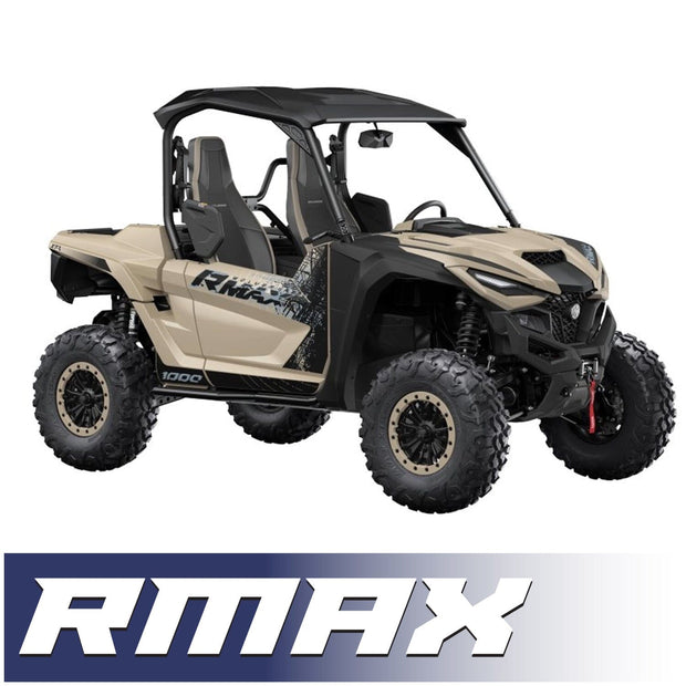 Yamaha Wolverine RMAX Complete Communication Kit with Rocker Switch Bluetooth Intercom and 2-Way Radio STX Stereo Remote Head / G1 GMRS