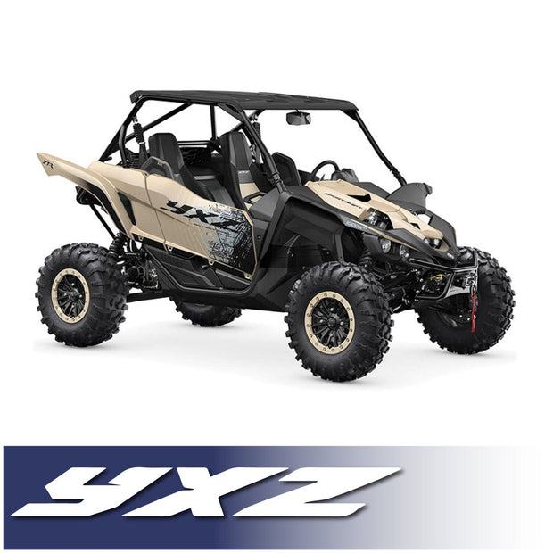 Yamaha YXZ 1000R Complete Communication Kit with Bluetooth Intercom and 2-Way Radio STX Stereo / M1 VHF Business Band